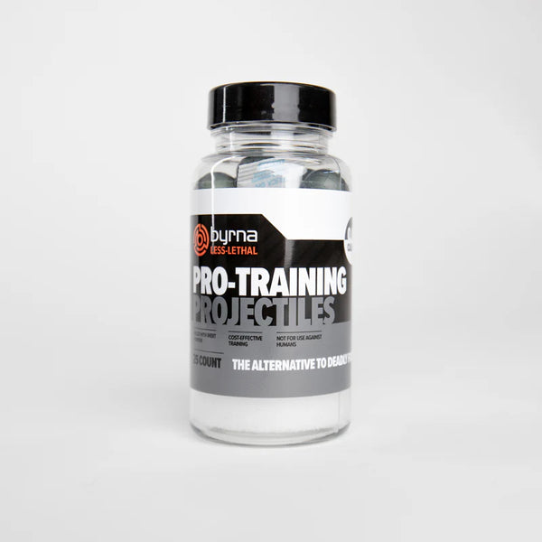 Byrna Pro Training .61 Projectiles (25ct) | Inert Practice Rounds | Akicita Defense Supply