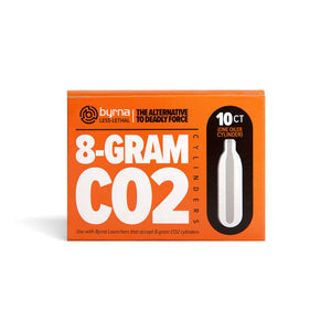 Byrna 8 Gram CO2 + Oiler 10-Pack | Fits CL, SD, EP, HD | Akicita Defense Supply