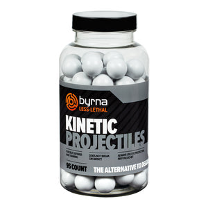 Byrna Kinetic Projectiles (95ct) | .68 Cal Impact Rounds | Akicita Defense Supply