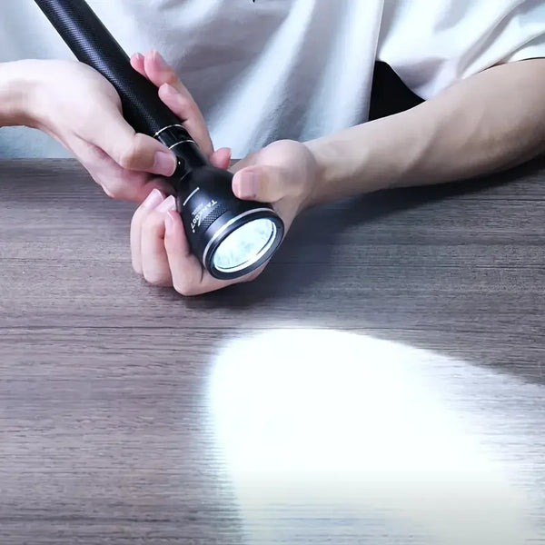 A602L Tactical LED Flashlight | Long-Range Rechargeable | Akicita Defense Supply