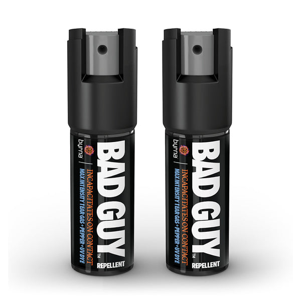 Byrna BGR Max Pepper Spray (0.5oz 2-Pack) | UV Marking Dye | Akicita Defense Supply