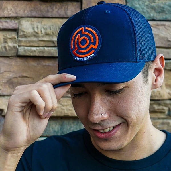 Byrna Nation Trucker Hat | Lightweight Breathable Cap | Akicita Defense Supply