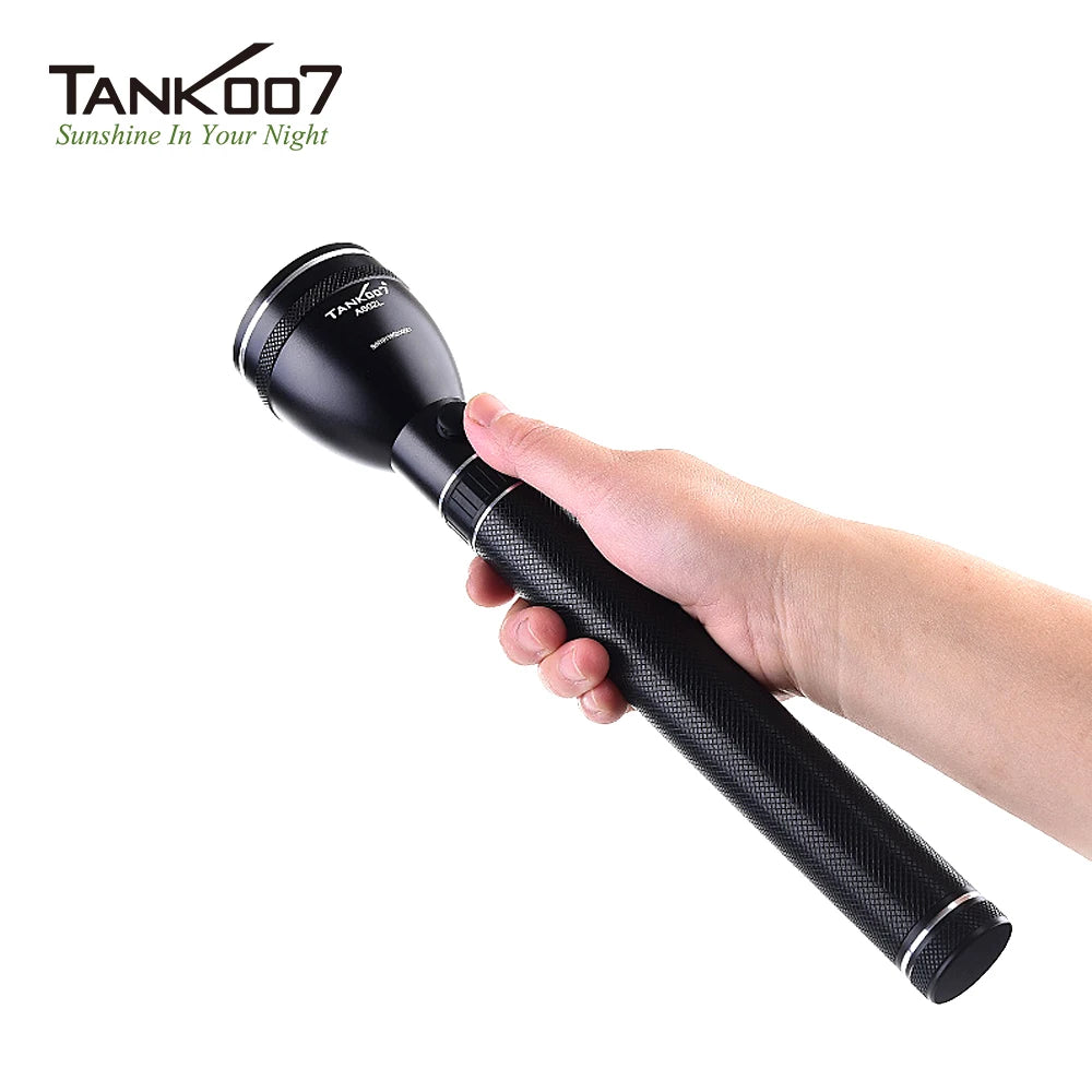 Tank007 A602L Tactical Flashlight | Rechargeable & Waterproof | Akicita Defense Supply