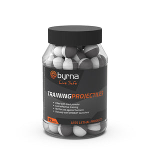 Byrna Pro Training Inert Projectiles (95ct) | .68 Cal Practice Rounds | Akicita Defense Supply