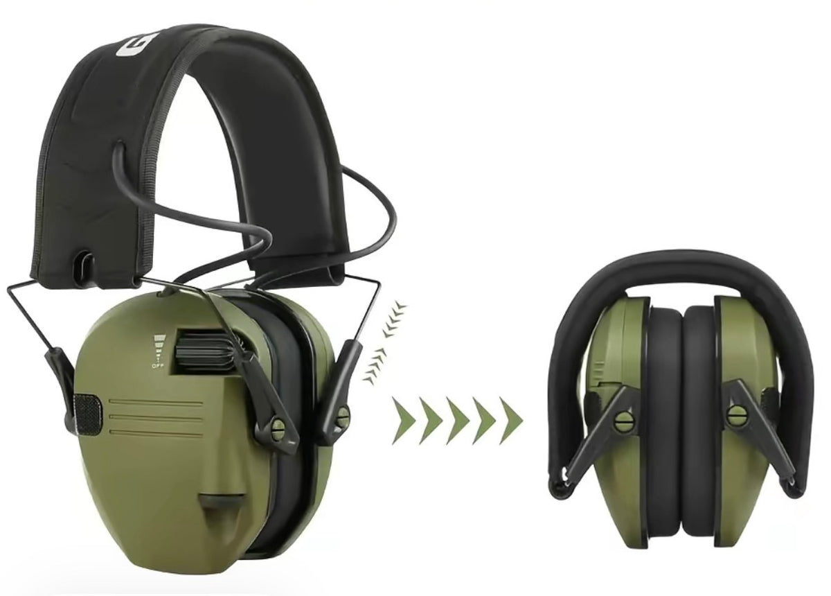 Walker Ear Pro | 32dB NRR Folding Ear Muffs | Akicita Defense Supply