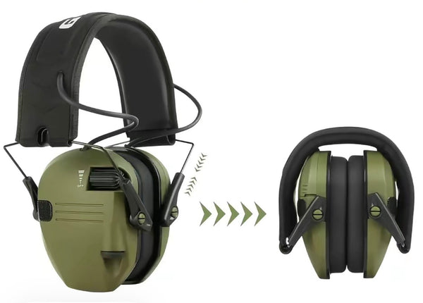 Walker Ear Pro | 32dB NRR Folding Ear Muffs | Akicita Defense Supply