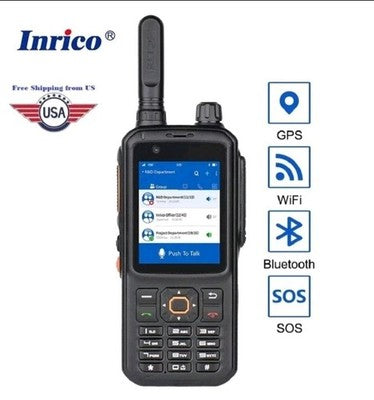 Inrico Radio | 4G/WiFi Push-to-Talk Handheld | Akicita Defense Supply