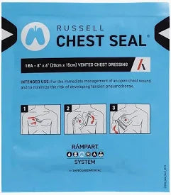 Chest Seal | Occlusive Penetrating Wound Dressing | Akicita Defense Supply
